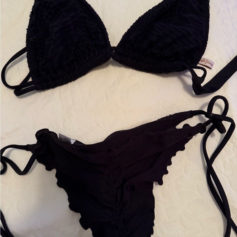 Luli Fama Elegant Black Bikini